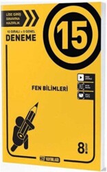 Hız Yayınları 8. Sınıf Fen Bilimleri 15 Deneme - Hız Yayınları