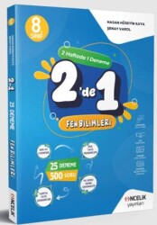 8. Sınıf Fen Bilimleri 2 Haftada 1 Deneme - Öncelik Yayınları