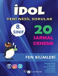 8. Sınıf Fen Bilimleri 20 Sarmal Yeni Nesil Deneme - İdol Yayınları
