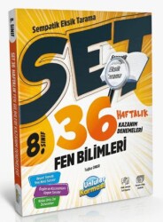 8. Sınıf Fen Bilimleri 36 Haftalık Kazanım Denemeleri - Ünlüler Karması