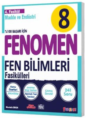 Fenomen Yayınları 8. Sınıf Fen Bilimleri 4. Fasikül Madde ve Endüstri - 1