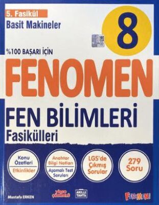 Fenomen Yayınları 8. Sınıf Fen Bilimleri 5. Fasikül Basit Makineler - 1