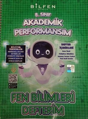 Bilfen Yayıncılık 8. Sınıf Fen Bilimleri Akademik Performansım Defterim - 1