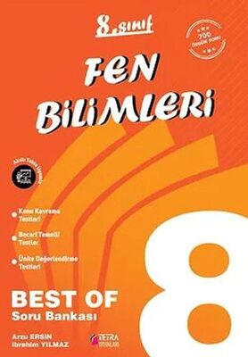 Tetra Yayınları 8. Sınıf Fen Bilimleri Best Of Soru Bankası - 1