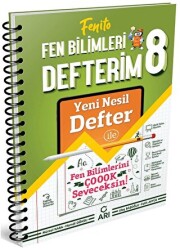 Arı Yayıncılık 8. Sınıf Fen Bilimleri Defterim - Arı Yayıncılık