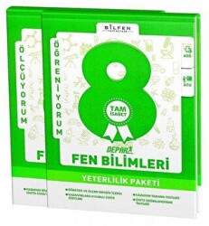 Bilfen Yayıncılık 8. Sınıf Fen Bilimleri Depar Yeterlilik Paketi - Bilfen Yayıncılık
