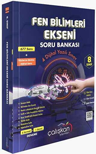 Çalışkan Yayınları 8. Sınıf Fen Bilimleri Ekseni Soru Bankası