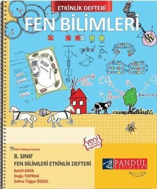 Pandül Yayınları 8. Sınıf Fen Bilimleri Etkinlik Defteri - 1