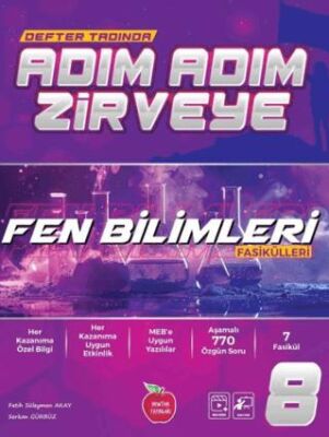 8. Sınıf Fen Bilimleri Fasikül Adım Adım Etkinlikli Konu Anlatımlı Soru Bankaları - 1