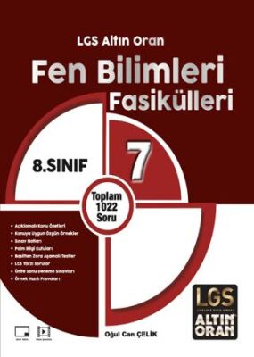 8. Sınıf Fen Bilimleri Fasikülleri 7 Fasikül - 1