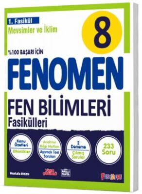 8. Sınıf Fen Bilimleri Fenomen Mevsimler ve İklim 1. Fasikül Gama Yayınları - 1