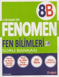 8. Sınıf Fenomen Fen Bilimleri B Soru Bankası Gama Okul Yayınları - Fenomen Yayınları