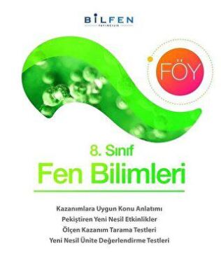 Bilfen Yayıncılık 8. Sınıf Fen Bilimleri Föy - 1