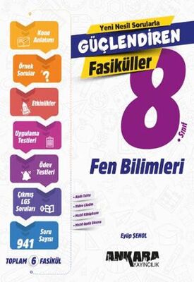 Ankara Yayıncılık 8. Sınıf Fen Bilimleri Güçlendiren Fasiküller - 1