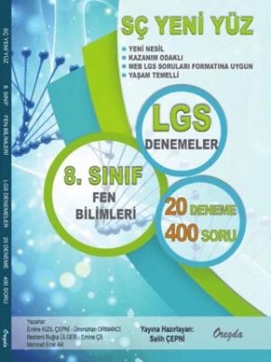OrEgDa 8. Sınıf Fen Bilimleri 20 Deneme LGS Denemeler 1 - 1