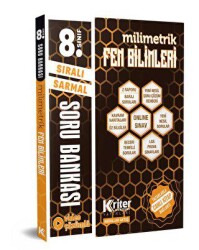 Kriter Akademi 8. Sınıf Fen Bilimleri Soru Bankası - Kriter Akademi