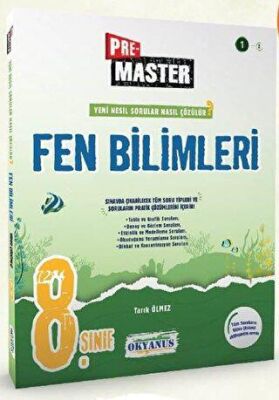 Okyanus Yayınları 8. Sınıf Fen Bilimleri Pre-Master Soru Bankası - 1
