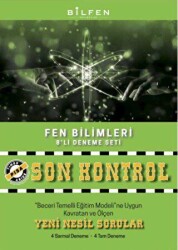 Bilfen Yayıncılık 8. Sınıf Fen Bilimleri Son Kontrol 8`li Deneme Seti - Bilfen Yayıncılık