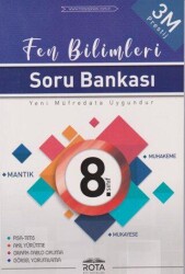 RTY Rota Yayınları - Ara Sınıf 8. Sınıf Fen Bilimleri Soru Bankası - RTY Rota Yayınları - Ara Sınıf