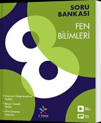 5 Yıldız Yayınları 8. Sınıf Fen Bilimleri Soru Bankası - 5 Yıldız Yayınları