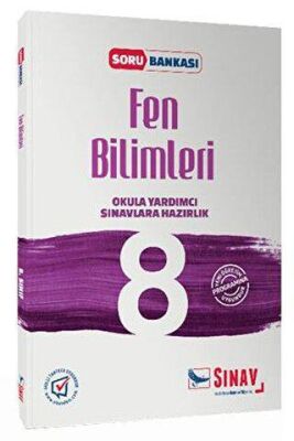 Sınav Yayınları 8. Sınıf Fen Bilimleri Soru Bankası - 1