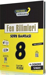 Üçgen Yayıncılık 8. Sınıf Fen Bilimleri Soru Bankası - Üçgen Yayıncılık