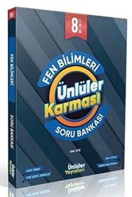 Ünlüler Yayınları 8. Sınıf Fen Bilimleri Soru Bankası - 1