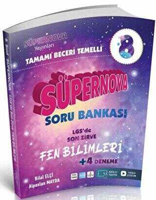 Artı Zeka Yayınları 8. Sınıf Fen Bilimleri Süpernova Soru Bankası