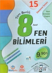 Bilimyolu Yayıncılık 8. Sınıf Fen Bilimleri Tam Benlik 15 Deneme Sınavı - Bilimyolu Yayıncılık