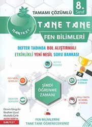 Nartest Yayınevi 8. Sınıf Fen Bilimleri Tane Tane Soru Bankası - Nartest Yayınevi