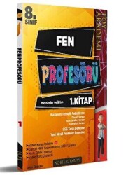 Nobel Kitabevi Toy Akademi Yayınları 2020 8. Sınıf Fen Profesörü 1. Kitap - Nobel Kitabevi Toy Akademi Yayınları