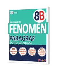 Fenomen Yayınları 8. Sınıf Fenomen Paragraf Soru Bankası - Fenomen Yayınları