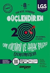 8. Sınıf Güçlendiren Din Kültürü ve Ahlak Bilgisi 20 Deneme - Ankara Yayıncılık