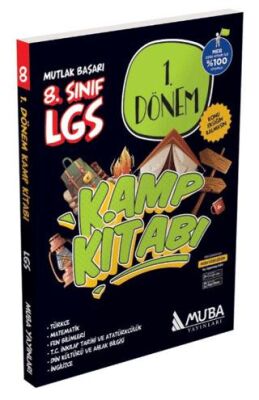 Muba Yayınları 8. Sınıf Hasat Kamp Kitabı Soru Bankası 1.Dönem - 1