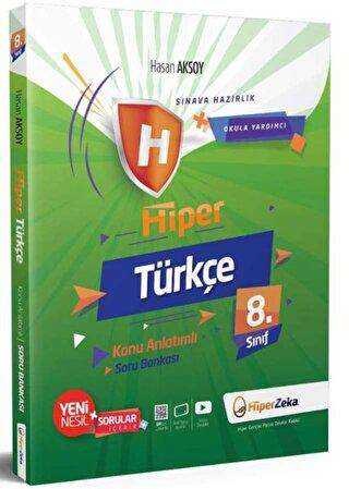 Hiper Zeka Yayınları 8. Sınıf Hiper Türkçe Konu Anlatımlı Soru Bankası