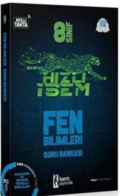 8. Sınıf Hızlı İsem Fen Bilimleri Soru Bankası kapağı