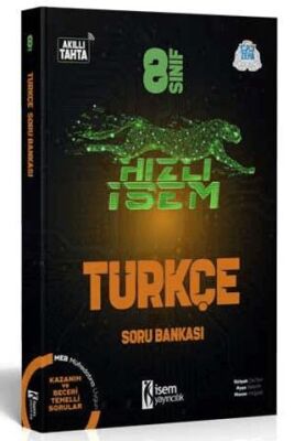 8. Sınıf Hızlı İsem Türkçe Soru Bankası kapağı