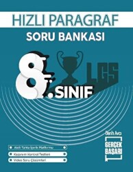 Gerçek Başarı Yayınları 8. Sınıf Hızlı Paragraf Soru Bankası - Gerçek Başarı Yayınları