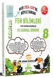 Sinan Kuzucu Yayınları 8. Sınıf İkinci Doz Fen Bilimleri 20 Sarmal Branş Deneme - Sinan Kuzucu Yayınları
