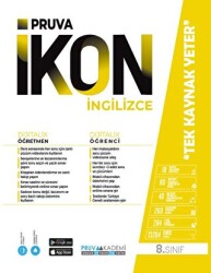 8. Sınıf İkon İngilizce Konu Anlatım Kitabı - Pruva Akademi