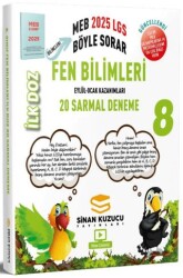 Sinan Kuzucu Yayınları 8. Sınıf İlk Doz Fen Bilimleri 20 Sarmal Deneme - Sinan Kuzucu Yayınları