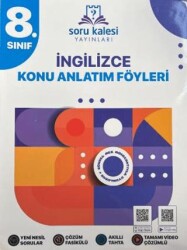 8. Sınıf İngilizce ADF Konu Anlatım Föyleri - Soru Kalesi Yayınları