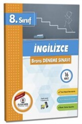8. Sınıf İngilizce Branş Deneme Sınavı - Özdebir Yayınları