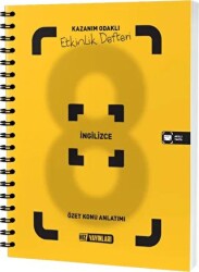 Hız Yayınları 8. Sınıf İngilizce Etkinlik Defteri - Hız Yayınları