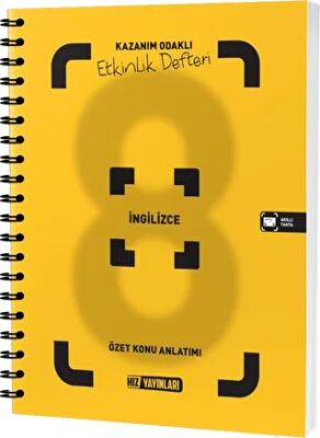 Hız Yayınları 8. Sınıf İngilizce Etkinlik Defteri - 1