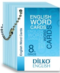 8. Sınıf İngilizce Kelime Kartı - Dilko Yayıncılık