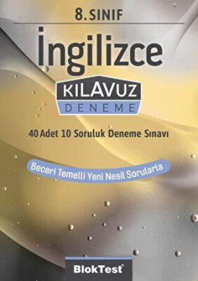 Tudem Yayınları - Bayilik 8. Sınıf İngilizce Kılavuz Deneme - 1
