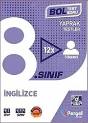 8. Sınıf İngilizce Kutu Test - Pergel Yayınları