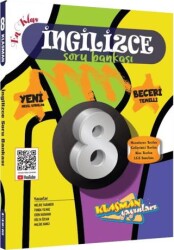 8. Sınıf İngilizce Soru Bankası - Klasman Yayınları