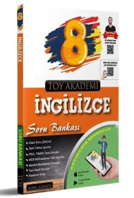 Nobel Kitabevi Toy Akademi Yayınları 8. Sınıf İngilizce Soru Bankası - 1